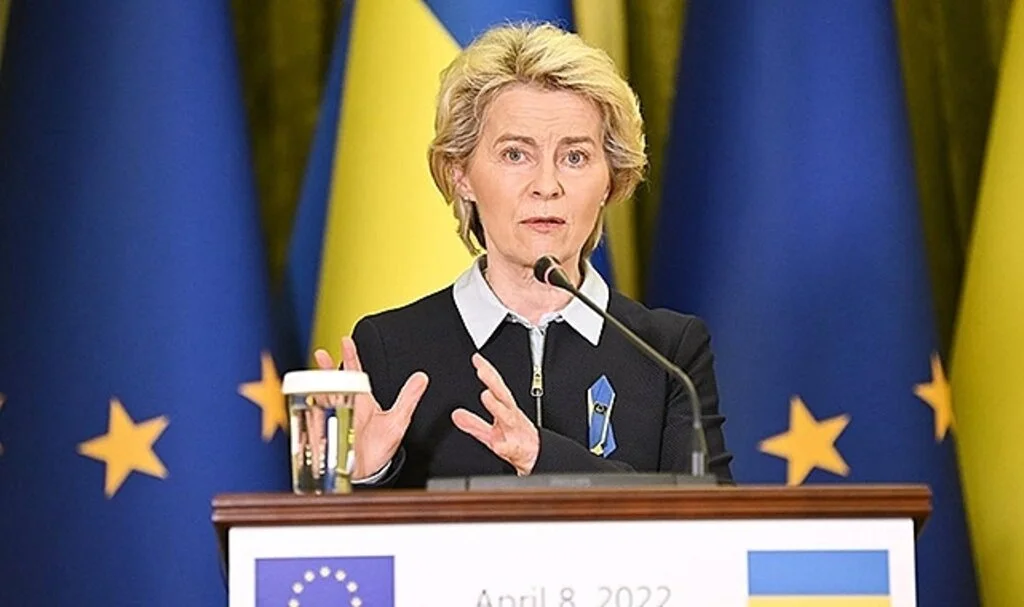 AB Komisyonu Başkanı von der Leyen Ukrayna'da