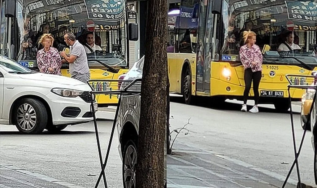 Alkollü kadın trafiği birbirine kattı