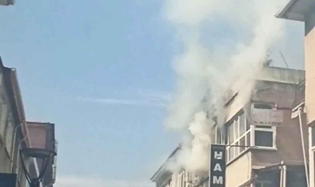 Ankara’da korkutan depo yangını