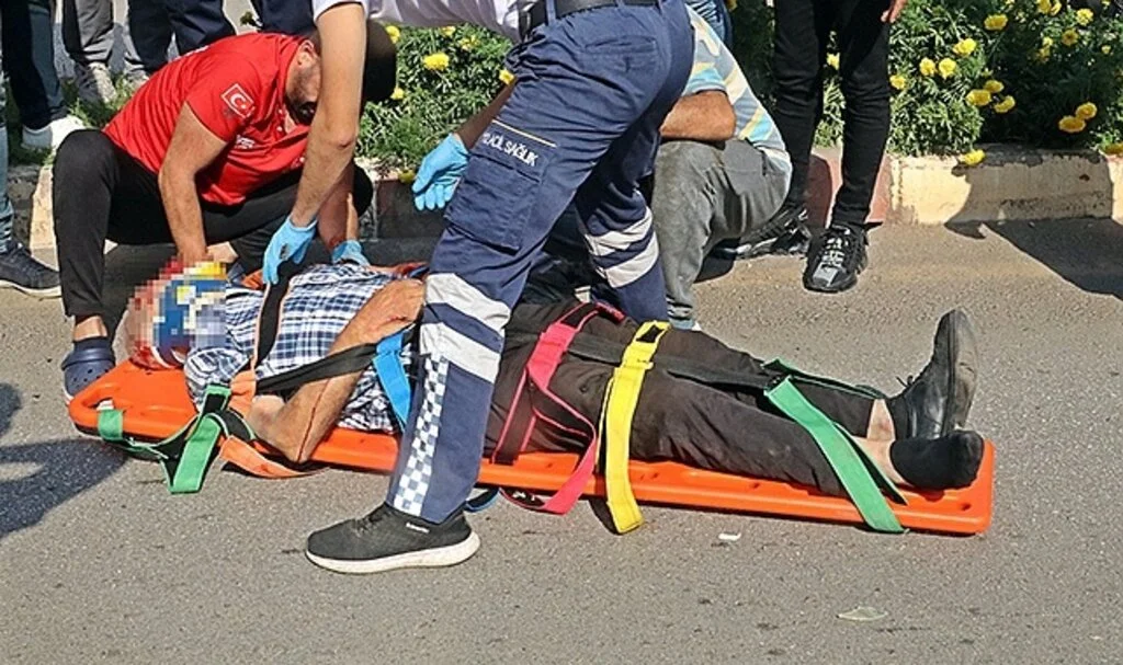 Antalya’da yürekleri ağza getiren kaza