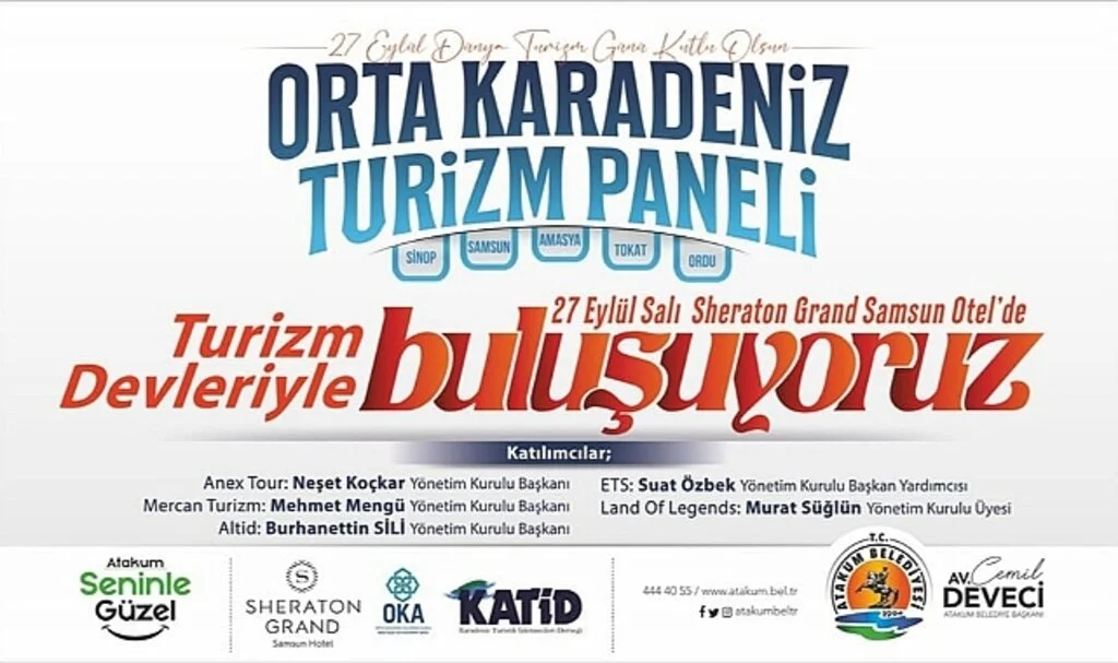 Atakum'da turizm paneli