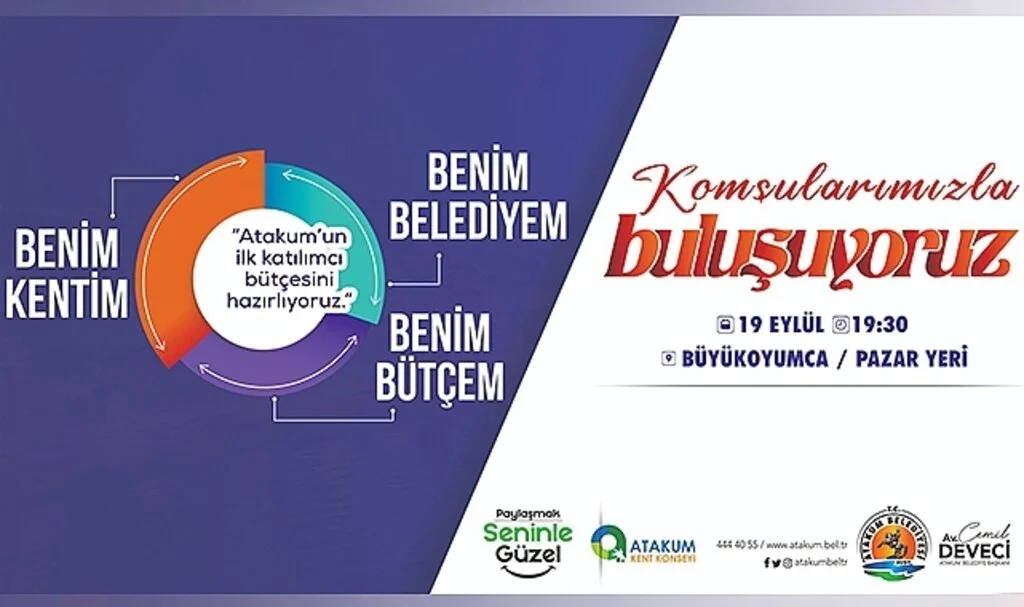 Atakum’un İlk Katılımcı  Bütçesi Hazırlanıyor
