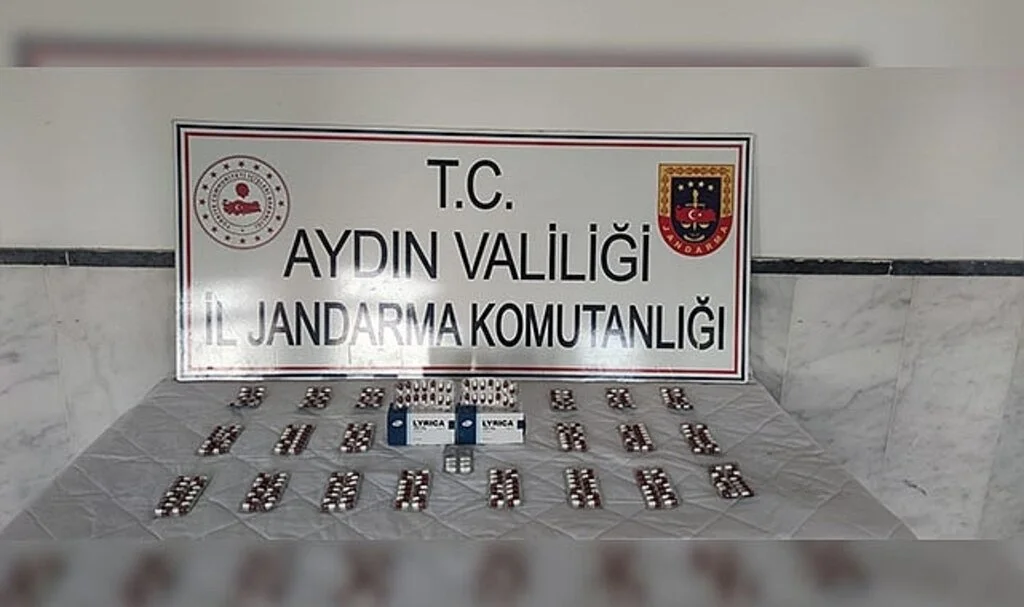 Aydın’da 342 adet sentetik hap ele geçirildi