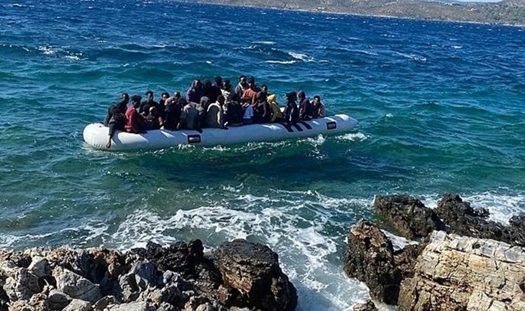 Aydın’da 49 düzensiz göçmen kurtarıldı