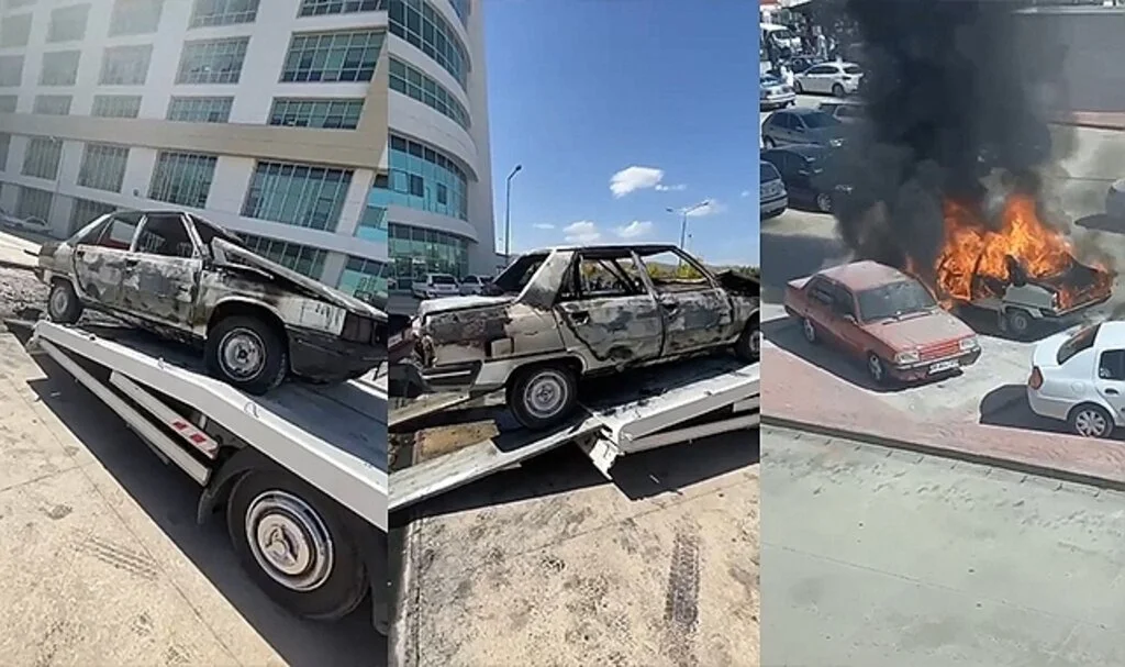 Balıkesir'de araç yangınları paniğe yol açtı