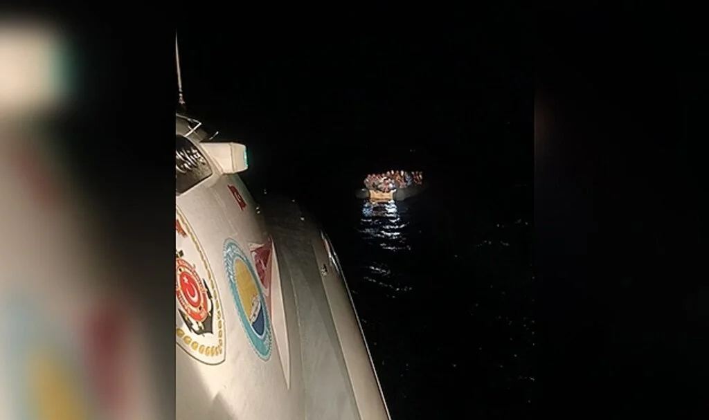 Bodrum'da 35 düzensiz göçmen kurtarıldı