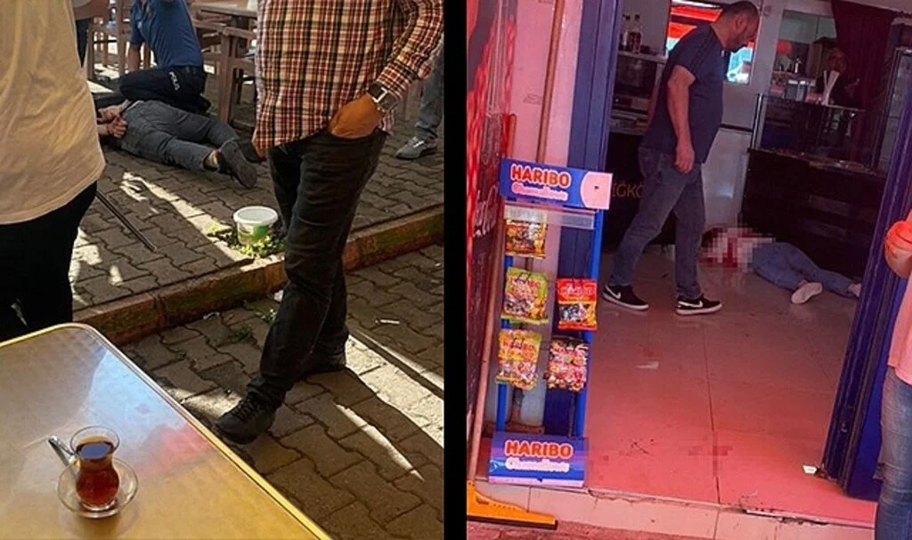 Boşanma aşamasında olduğu karısını adliye önünde defalarca bıçakladı