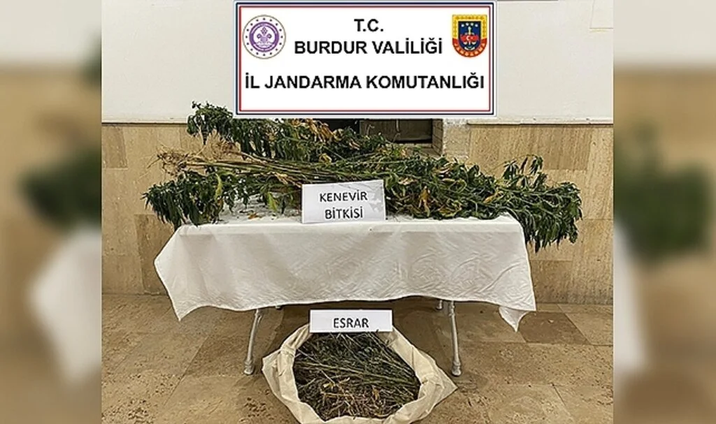 Burdur'da uyuşturucu operasyonlarında 1 tutuklama