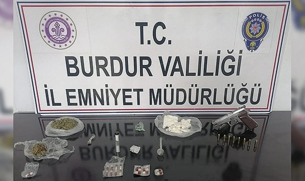 Burdur’da uyuşturucu operasyonu: 1 tutuklama