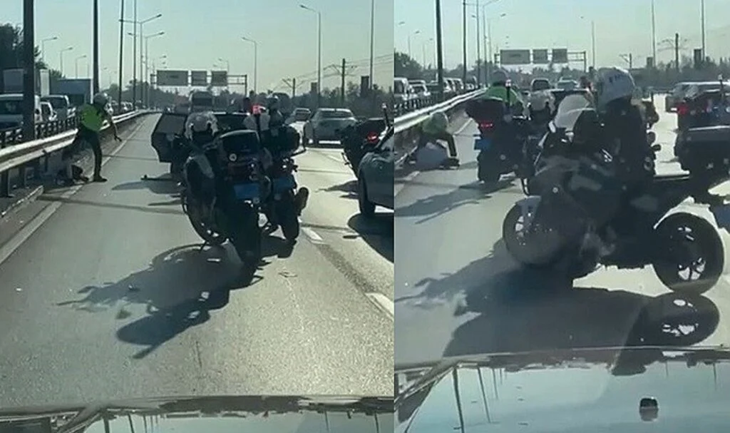 Çalıntı araçla şehir turuna polis 'dur' dedi