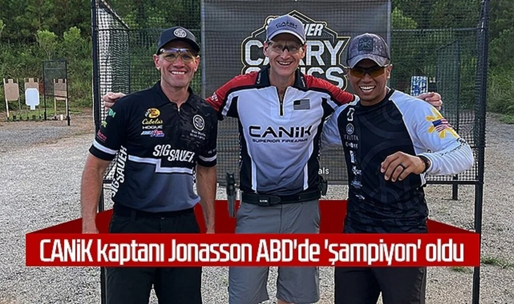 CANiK kaptanı Jonasson ABD'de 'şampiyon' oldu