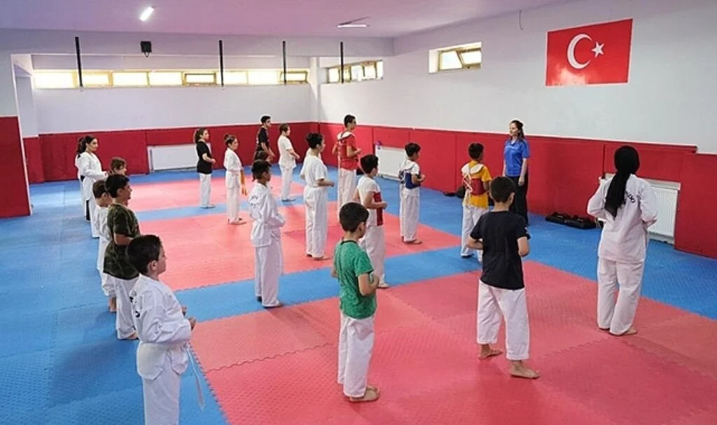 Canik'te 8 Branşta 800 Çocuk Eğitim Aldı