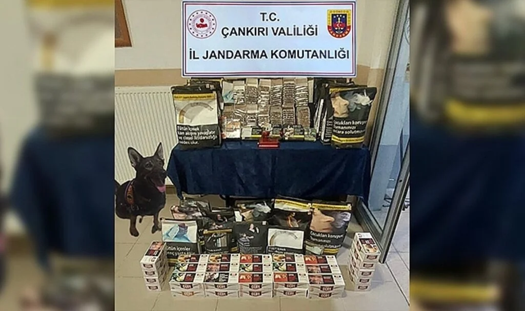 Çankırı’da kaçak sigara operasyonu: Çok sayıda makaron ele geçirildi