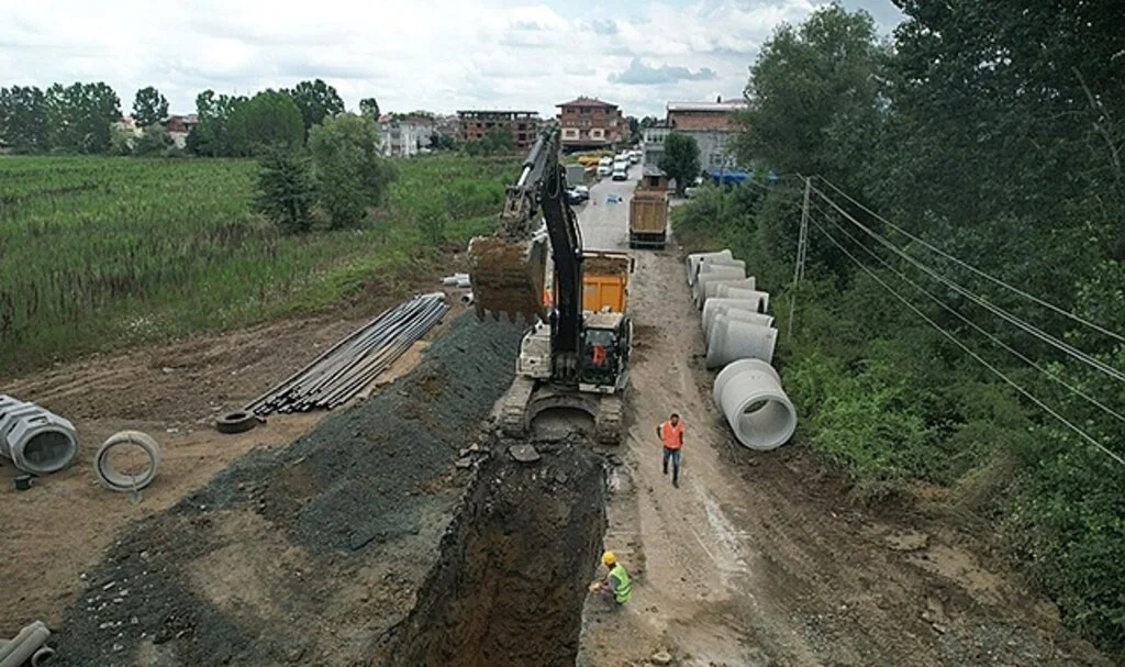 Çarşamba'da 120 milyon liralık altyapı yatırımı
