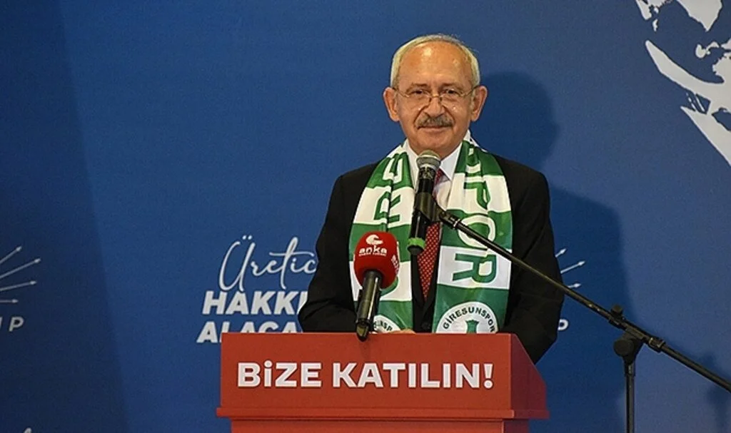 CHP Genel Başkanı Kılıçdaroğlu, Giresun'da partisinin grup toplantısında konuştu