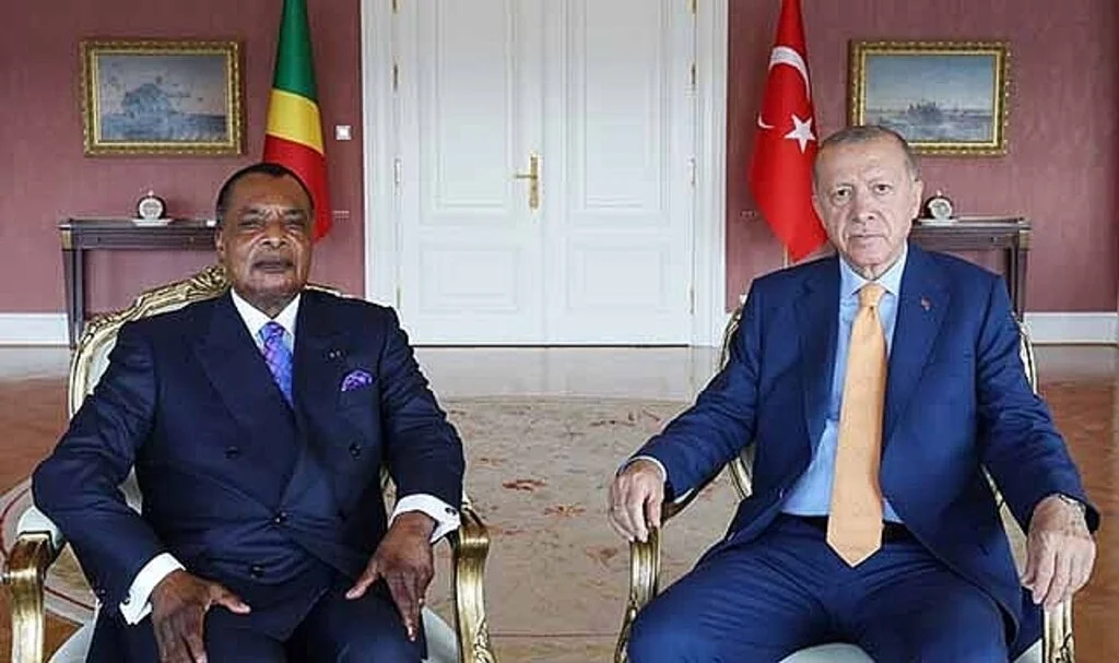 Cumhurbaşkanı Erdoğan, Kongolu mevkidaşı N’Guesso ile görüştü