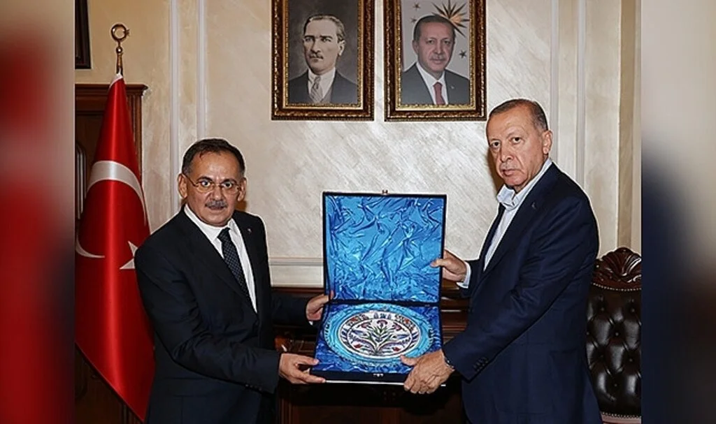 Cumhurbaşkanı Erdoğan, Samsun Büyükşehir Belediyesi’ni ziyaret ett