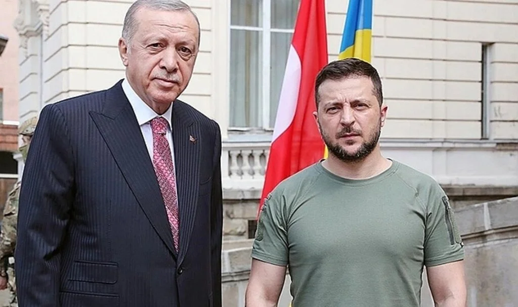 Cumhurbaşkanı Erdoğan, Ukrayna Devlet Başkanı Zelenski ile görüştü