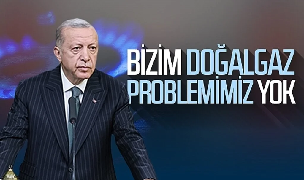 Cumhurbaşkanı Recep Tayyip Erdoğan: Doğalgaz konusunda bir sıkıntımız yok
