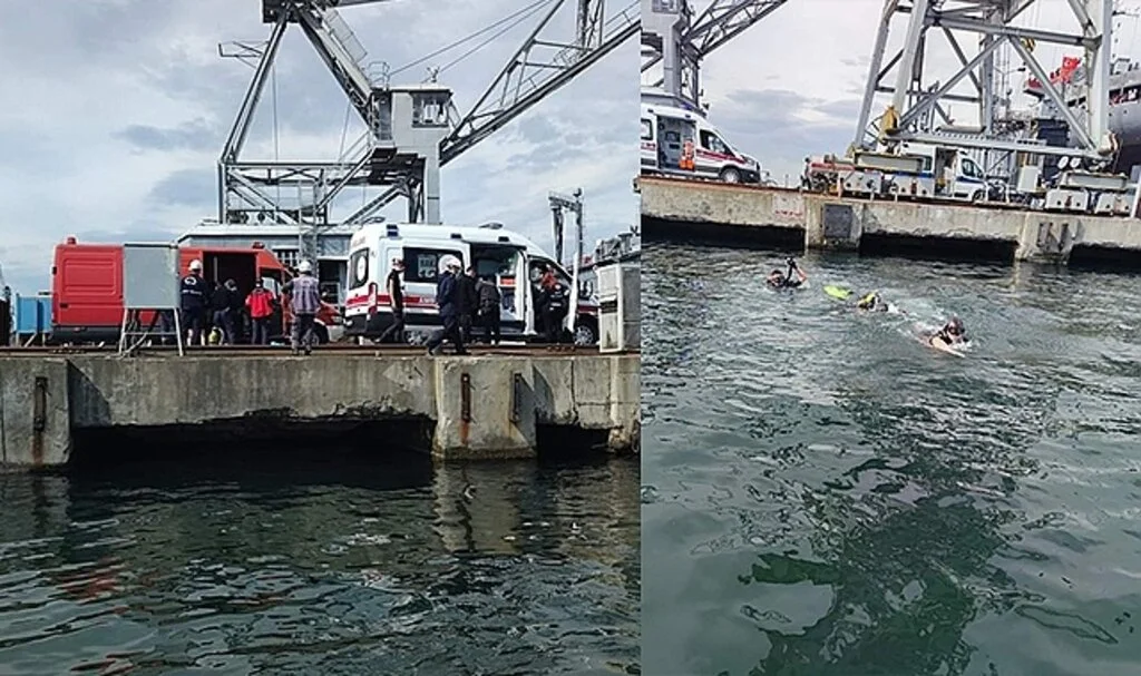 Denize düşen bir askerin durumu ciddiyetini koruyor