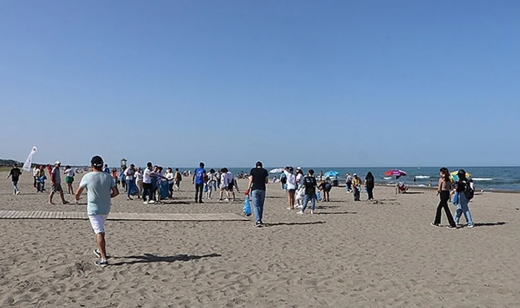 'Dünya Temizlik Günü'nde Samsun plajları temizlendi