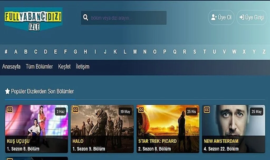 En İyi Yabacı Dizi Platformu