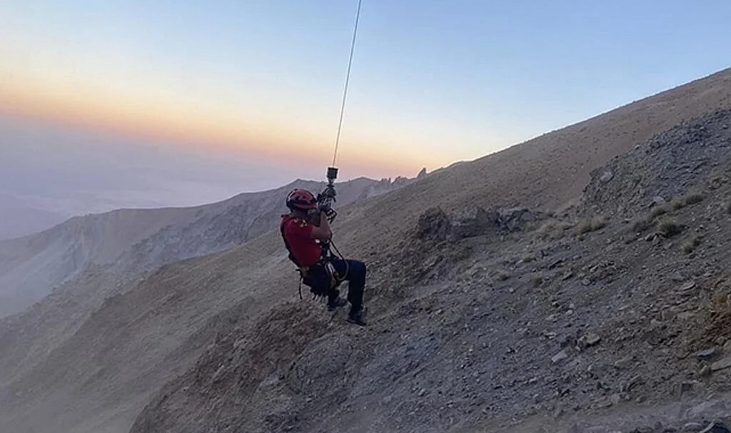 Erciyes tırmanışı yapan dağcıların üzerine kaya düştü: 1 ölü, 1 yaralı