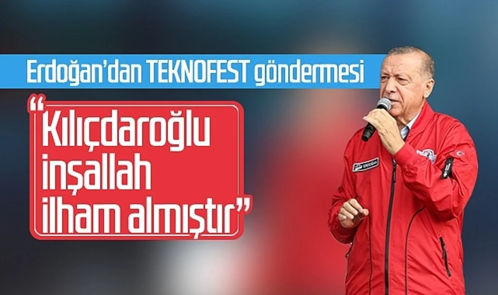 Erdoğan’dan Kılıçdaroğlu’na TEKNOFEST göndermesi: “İnşallah ilham almıştır”