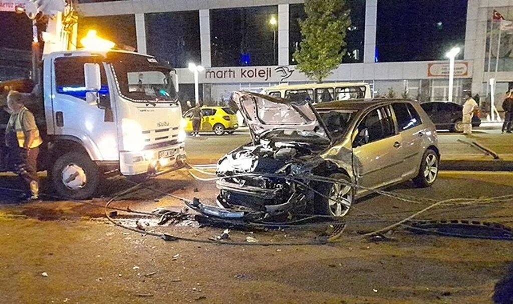 Ereğli’de trafik kazası: 2 yaralı
