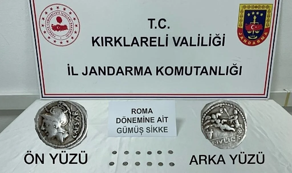 Erken Roma Dönemine ait 14 sikke bulundu