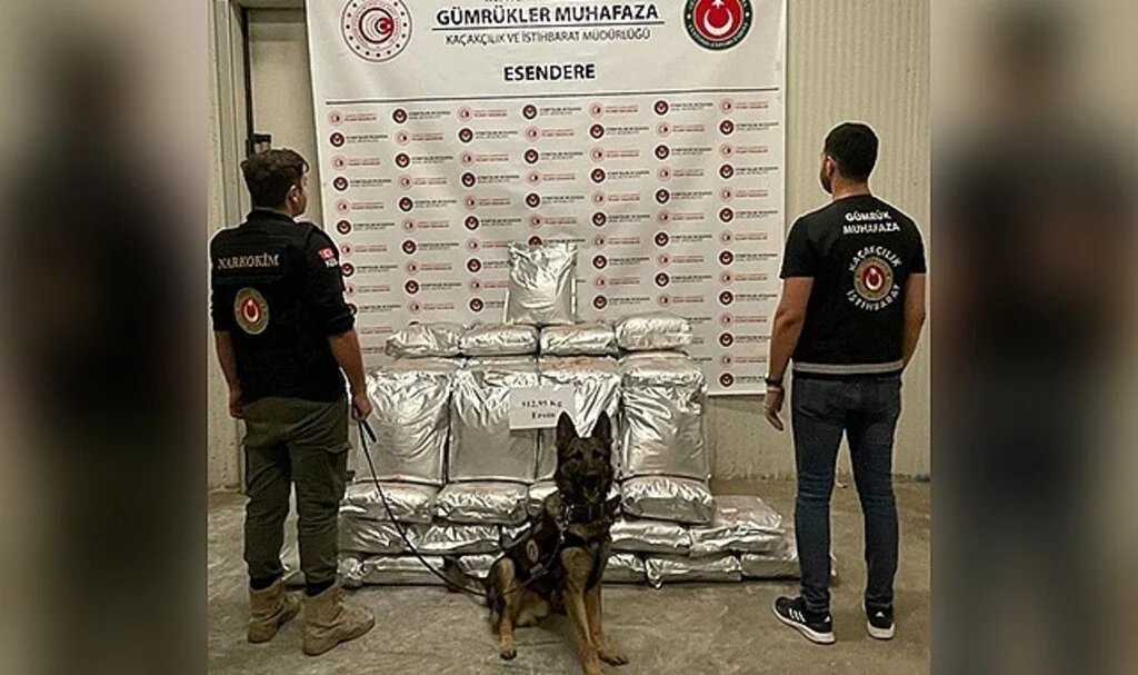 Esendere Gümrük Kapısı’nda yarım ton eroin ele geçirildi