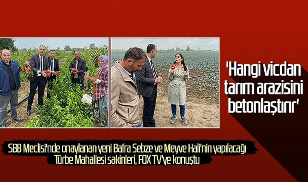 Fox TV Bafra'da Köylüyle Buluştu...