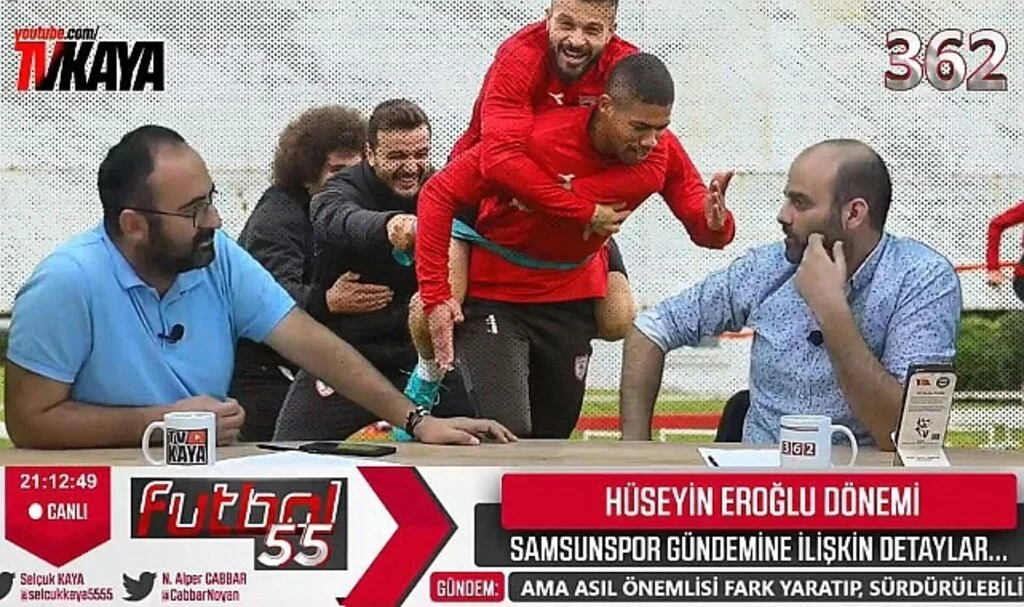 Futbol 55'te Samsunspor Teknik Direktörü Hüseyin Eroğlu Dönemi Konuşuldu