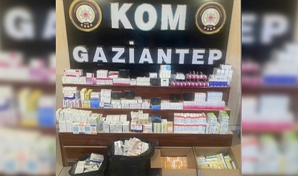 Gaziantep'te 19 bin 902 adet kaçak ilaç ele geçirildi