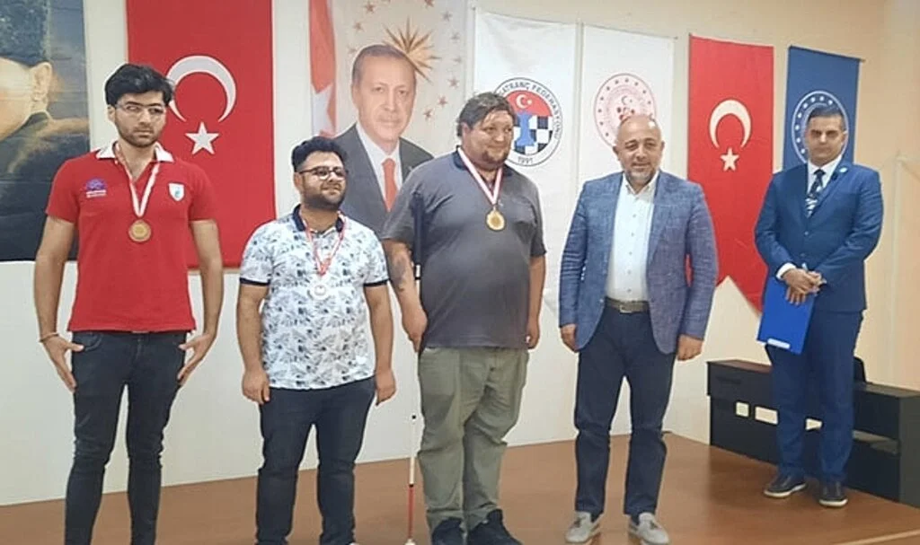 Görme engelli sporcudan büyük başarı