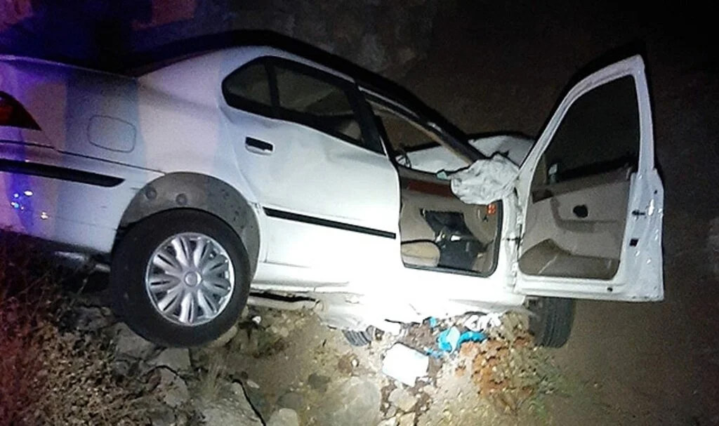 Gümüşhane’de İran uyruklu aile kaza yaptı: 1 ölü, 2 yaralı