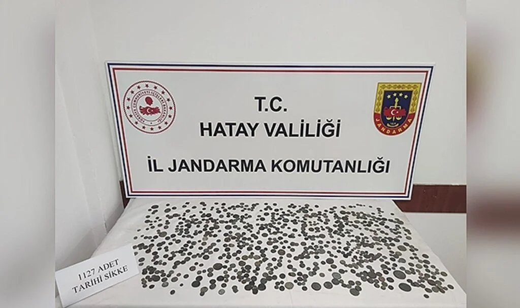 Hatay’da 5 bin 627 adet sikke ele geçirildi