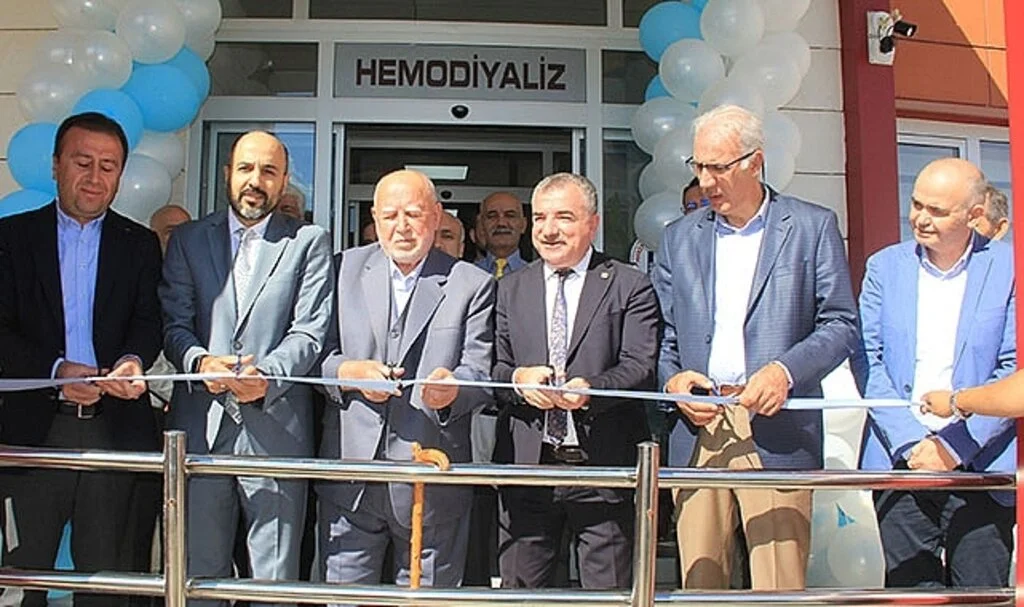 Havza'da hayırsever tarafından modernize edilen diyaliz merkezi hizmete girdi