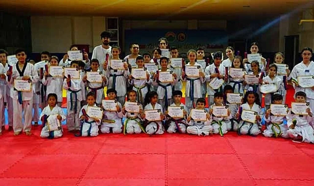 İlkadım'da Taekwondo Kuşak Sınavı Nefes Kesti