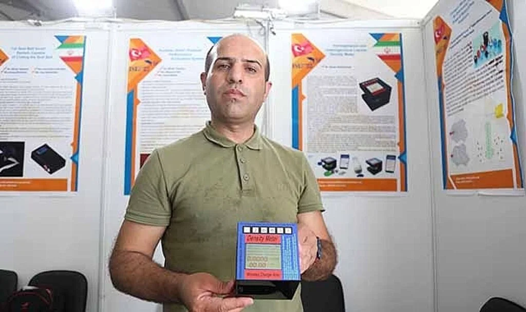 İranlı mühendisin homojen ve heterojen sıvı ölçüm cihazı TEKNOFEST'te sergileniyor
