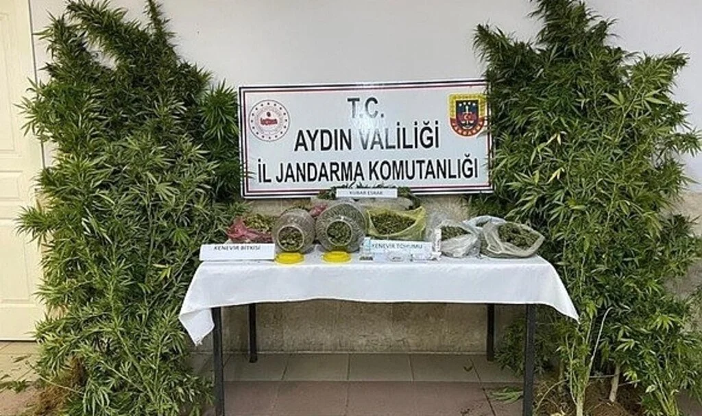 İsabeyli’de, 2 bin 520 gram uyuşturucu ve 51 kök hint keneviri ele geçirildi