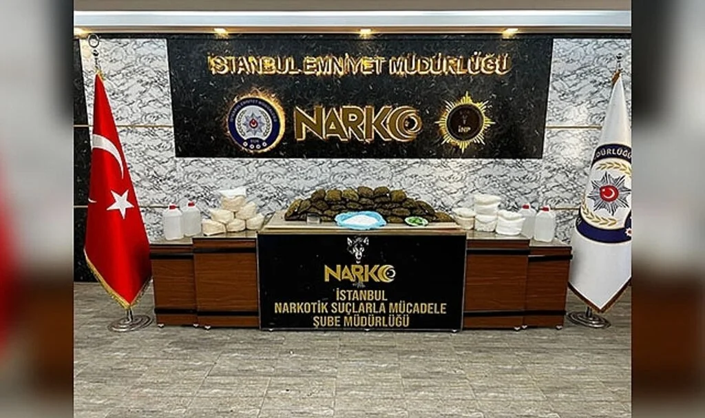 İstanbul’da uyuşturucu operasyonu: 59 kilo uyuşturucu ele geçirildi