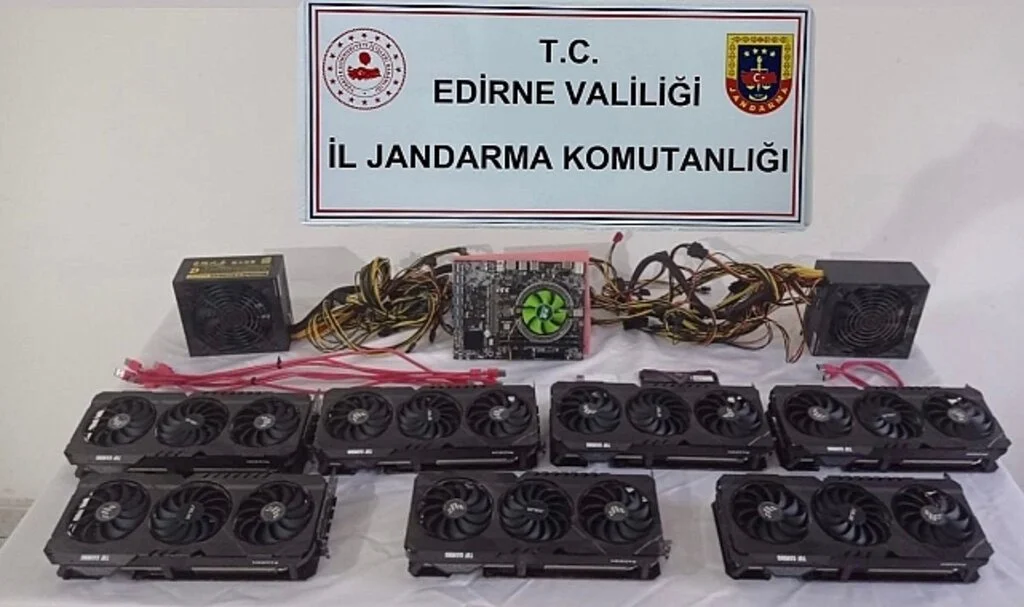 Jandarmadan kripto para operasyonu