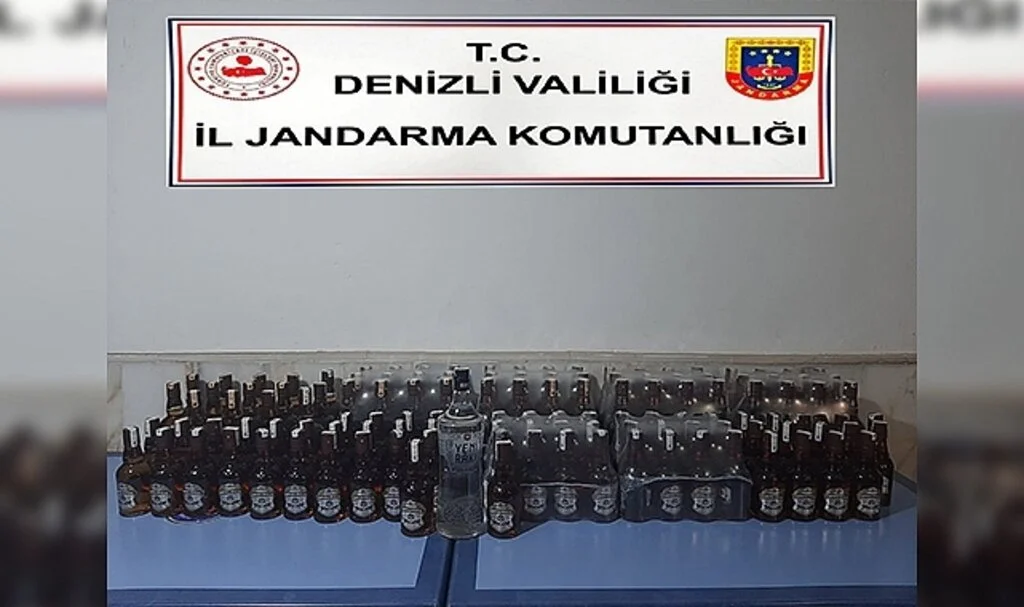 Jandarmadan sahte bandrollü alkol operasyonu