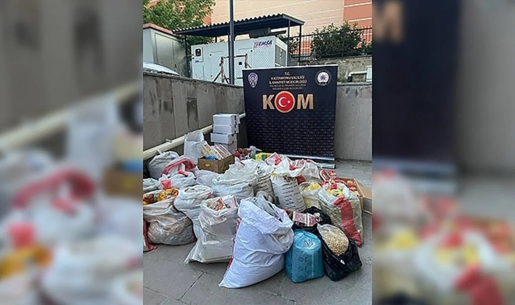 Kastamonu’da kaçak gıda operasyonu: 2 gözaltı