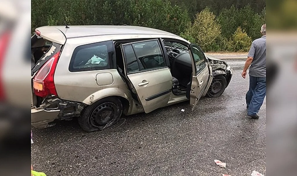 Kastamonu'da takla atan otomobildeki 3 kişi yaralandı