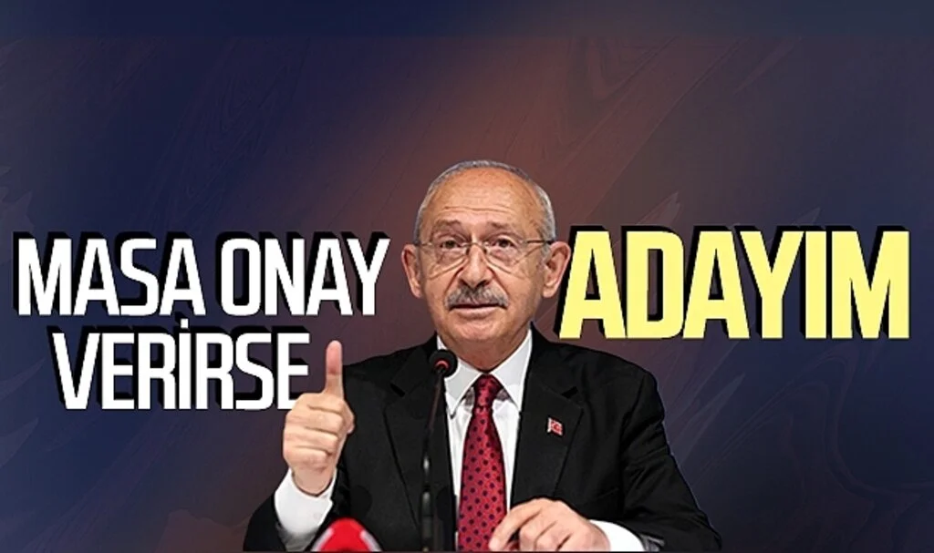 Kemal Kılıçdaroğlu açıkladı: Masa onay verirse adayım