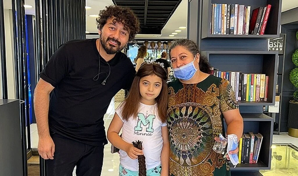 Kemik iliği nakli olan minik Meryem’e duygulandıran sürpriz