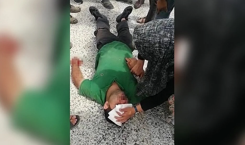 Kendini araçların önüne attı
