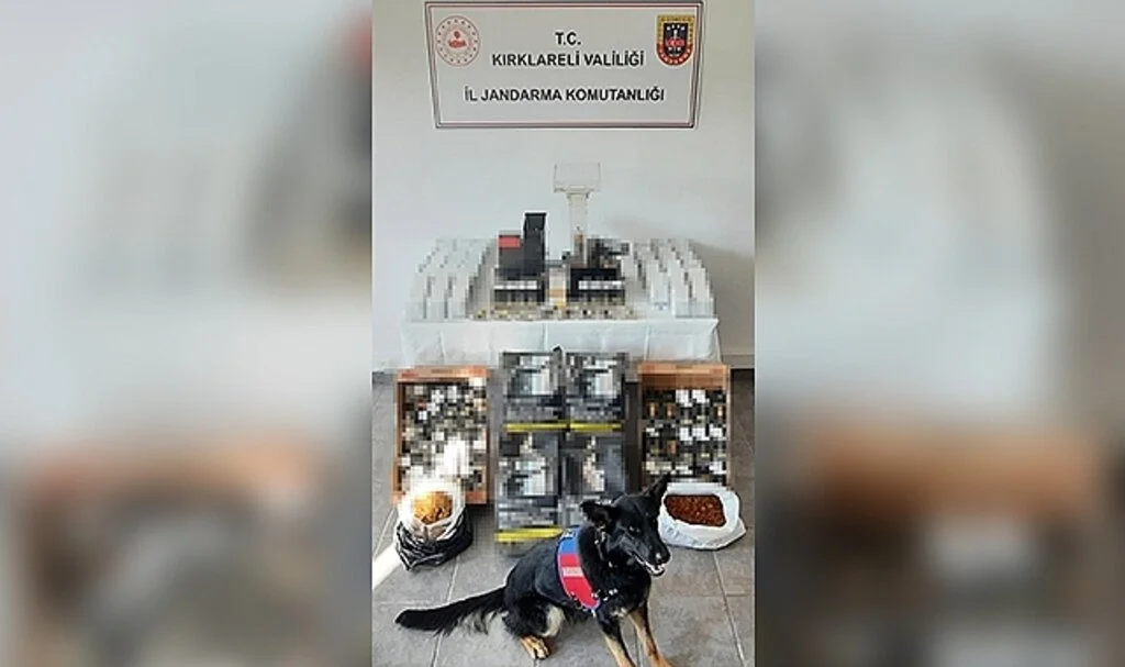 Kırklareli’nde kaçak tütün operasyonu